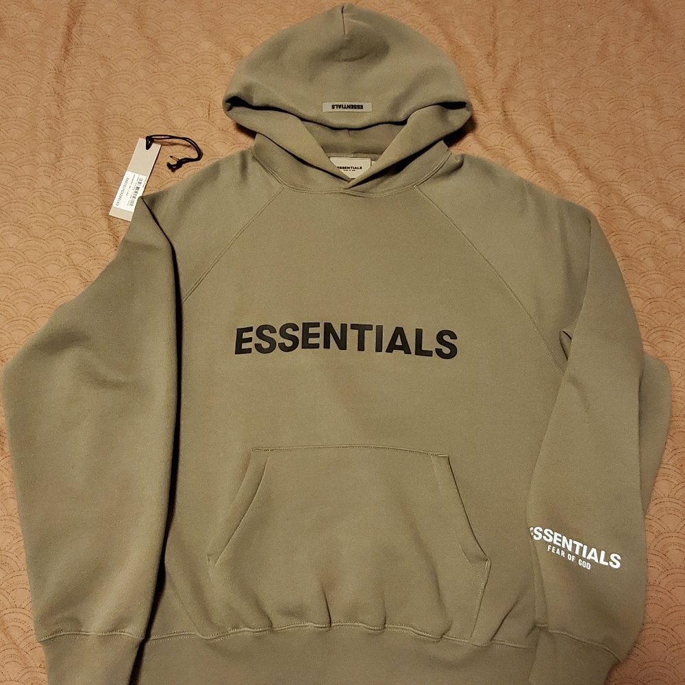 Fear Of God Essentials Hoodie Grey/Charcoal